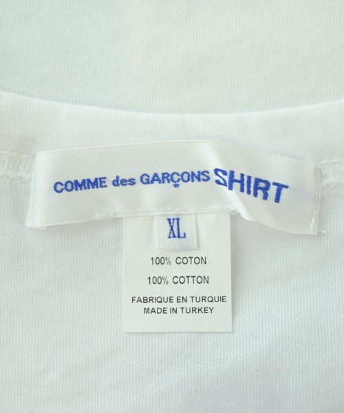 COMME des GARCONS SHIRT（コムデギャルソンシャツ）Tシャツ・カットソー 白 サイズ:XL メンズ/2200682130073