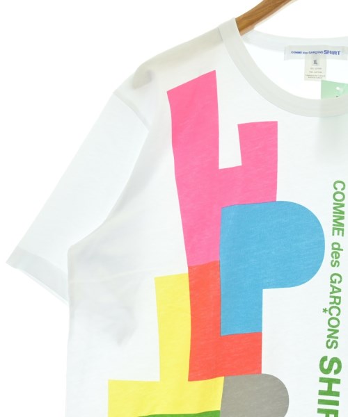 COMME des GARCONS SHIRT（コムデギャルソンシャツ）Tシャツ・カットソー 白 サイズ:XL メンズ/2200682130073