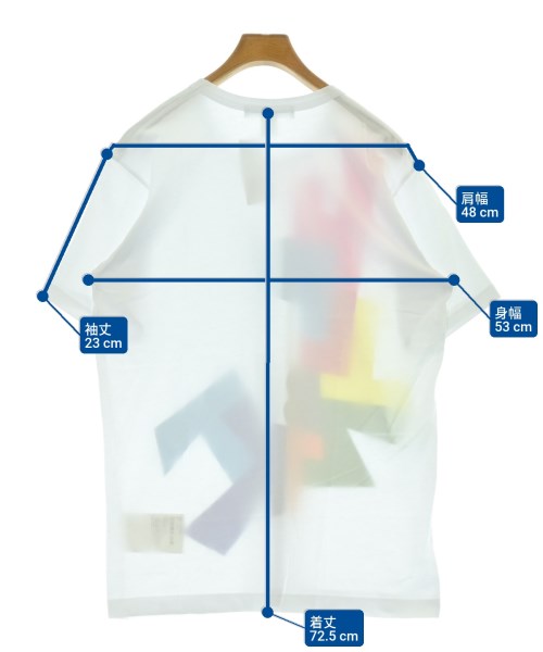 COMME des GARCONS SHIRT（コムデギャルソンシャツ）Tシャツ・カットソー 白 サイズ:XL メンズ/2200682130073
