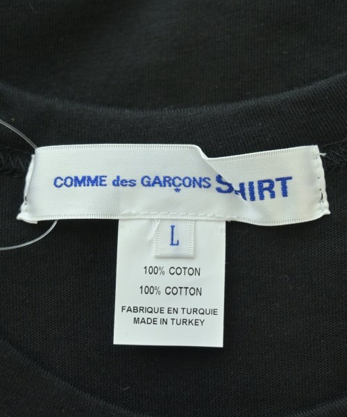 COMME des GARCONS SHIRT（コムデギャルソンシャツ）Tシャツ・カットソー 黒 サイズ:L メンズ/2200682130080