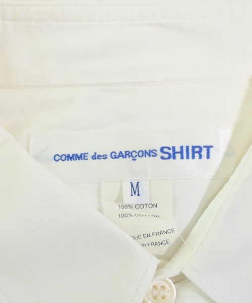 COMME des GARCONS SHIRT（コムデギャルソンシャツ）カジュアルシャツ 白 サイズ:M メンズ/2200690375015