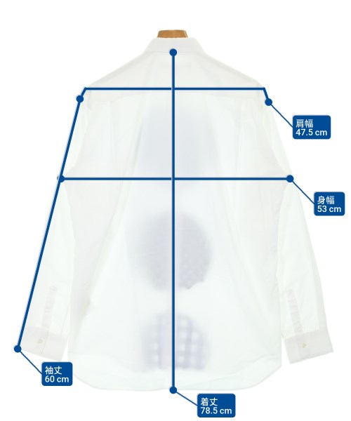 COMME des GARCONS SHIRT（コムデギャルソンシャツ）カジュアルシャツ 白 サイズ:M メンズ/2200690375015