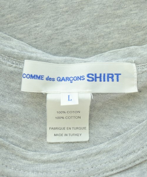 COMME des GARCONS SHIRT（コムデギャルソンシャツ）Tシャツ・カットソー グレー サイズ:L メンズ/2200690462234