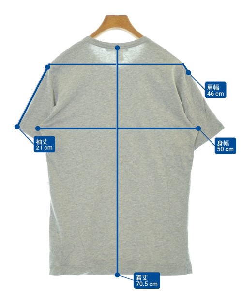COMME des GARCONS SHIRT（コムデギャルソンシャツ）Tシャツ・カットソー グレー サイズ:L メンズ/2200690462234