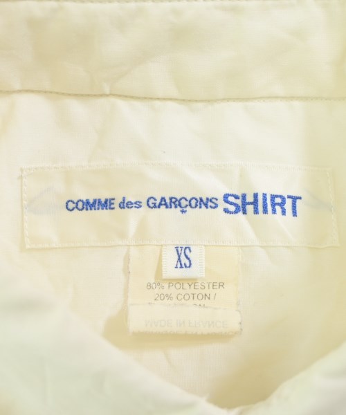 COMME des GARCONS SHIRT（コムデギャルソンシャツ）カジュアルシャツ 白 サイズ:XS メンズ/2200679540076