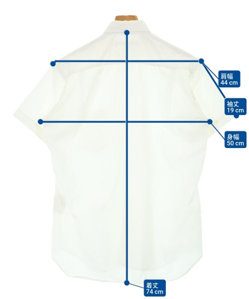 COMME des GARCONS SHIRT（コムデギャルソンシャツ）カジュアルシャツ 白 サイズ:XS メンズ/2200679540076