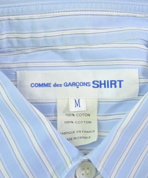 COMME des GARCONS SHIRT（コムデギャルソンシャツ）カジュアルシャツ 青 サイズ:M メンズ/2200682567015
