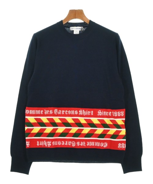 COMME des GARCONS SHIRT(コムデギャルソンシャツ)ニット・セーター 紺 サイズ:S/2200690992021