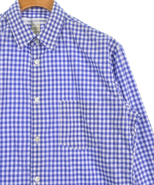 COMME des GARCONS SHIRT（コムデギャルソンシャツ）カジュアルシャツ 青 サイズ:S メンズ/2200691023090