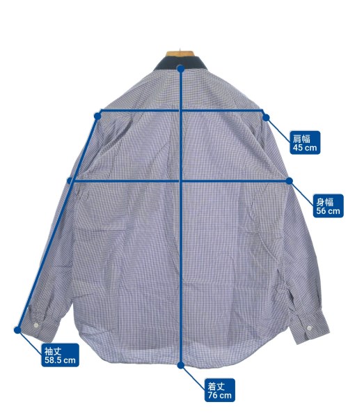 COMME des GARCONS SHIRT（コムデギャルソンシャツ）カジュアルシャツ 紺 サイズ:S メンズ/2200691023113