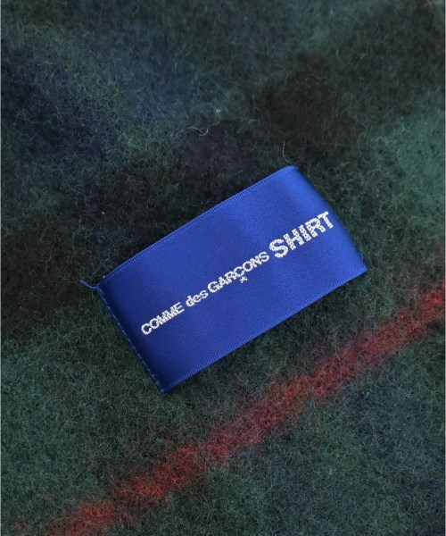 COMME des GARCONS SHIRT（コムデギャルソンシャツ）マフラー 緑 サイズ:- メンズ/2200691339306