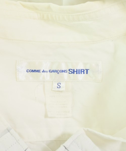 COMME des GARCONS SHIRT（コムデギャルソンシャツ）カジュアルシャツ 白 サイズ:S メンズ/2200686759089
