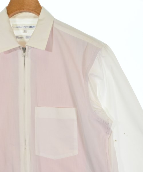 COMME des GARCONS SHIRT（コムデギャルソンシャツ）カジュアルシャツ 白 サイズ:S メンズ/2200689124082