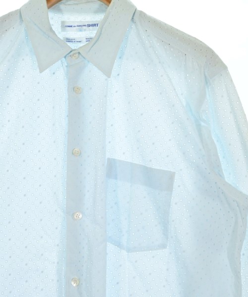 COMME des GARCONS SHIRT（コムデギャルソンシャツ）カジュアルシャツ 青 サイズ:M メンズ/2200689124099