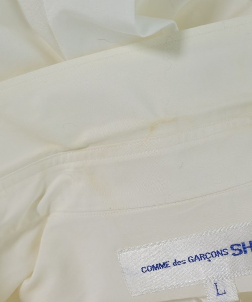 COMME des GARCONS SHIRT（コムデギャルソンシャツ）カジュアルシャツ 白 サイズ:L メンズ/2200689124105