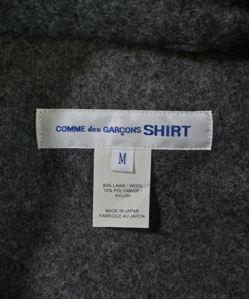 COMME des GARCONS SHIRT（コムデギャルソンシャツ）ピーコート グレー サイズ:M メンズ/2200692000038