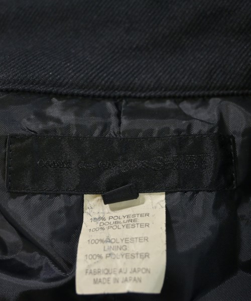 COMME des GARCONS SHIRT（コムデギャルソンシャツ）カジュアルジャケット 黒 サイズ:M メンズ/2200692143049