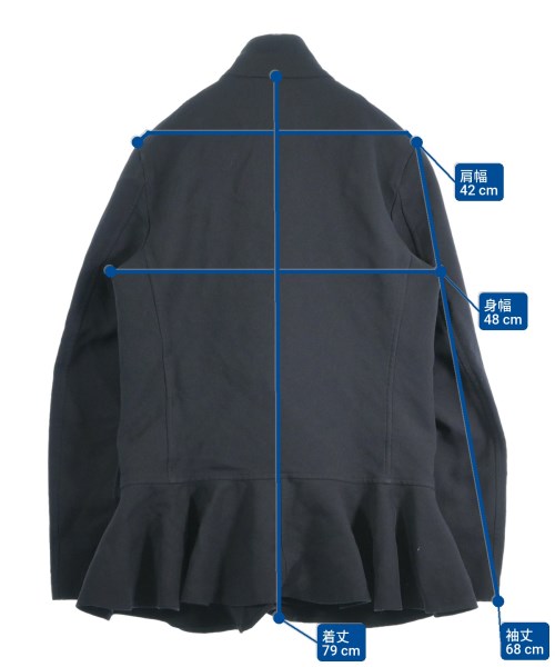 COMME des GARCONS SHIRT（コムデギャルソンシャツ）カジュアルジャケット 黒 サイズ:M メンズ/2200692143049