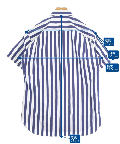 COMME des GARCONS SHIRT（コムデギャルソンシャツ）カジュアルシャツ 白 サイズ:XS メンズ/2200692178188