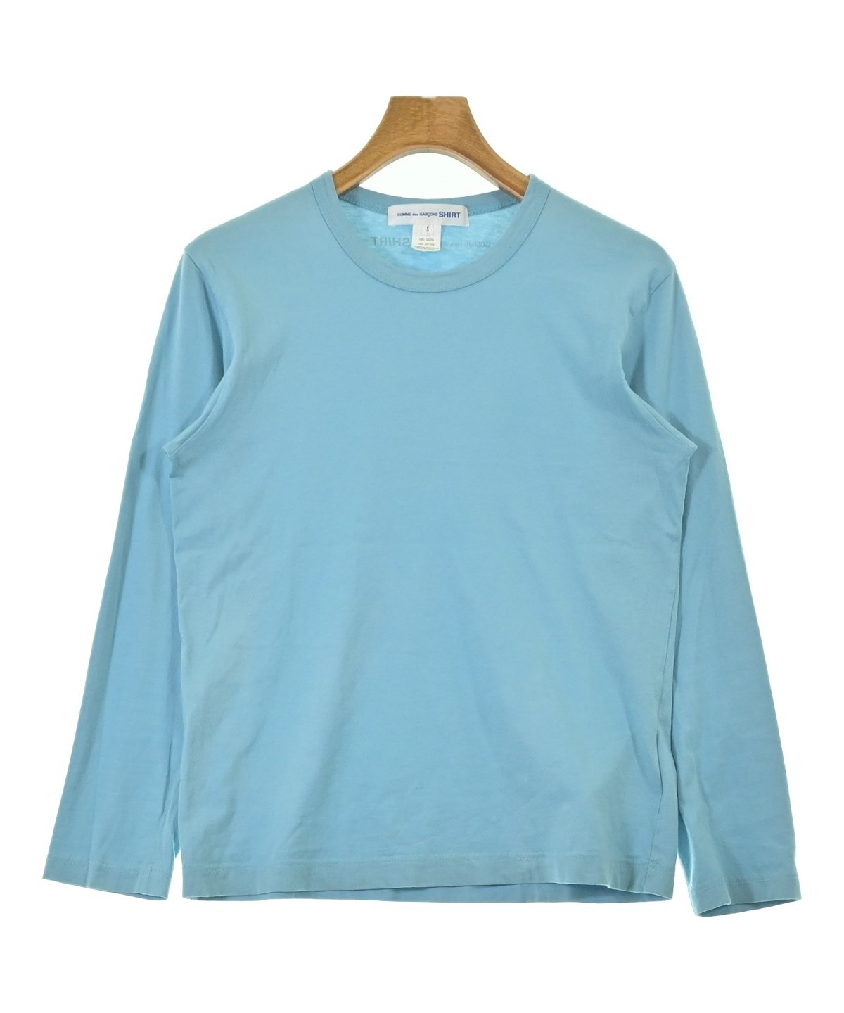 COMME des GARÇONS SHIRT 長袖カットソー ブルー COMME des GARCONS SHIRT（コムデギャルソンシャツ）Tシャツ
