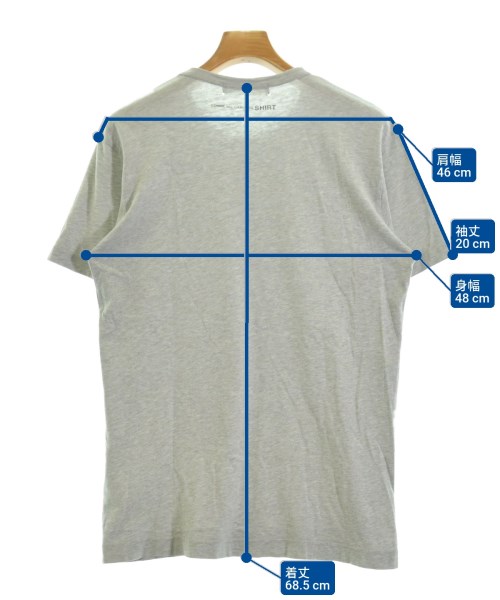 COMME des GARCONS SHIRT（コムデギャルソンシャツ）Tシャツ・カットソー グレー サイズ:-(S位) メンズ/2200692632048