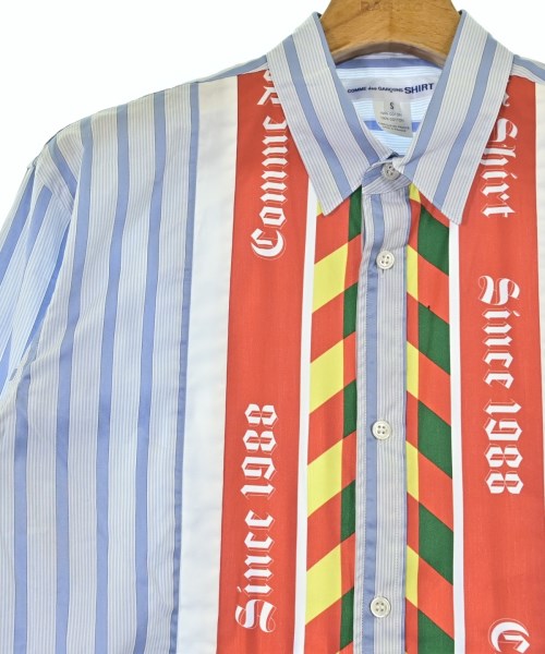 COMME des GARCONS SHIRT（コムデギャルソンシャツ）カジュアルシャツ 青 サイズ:S メンズ/2200693393023