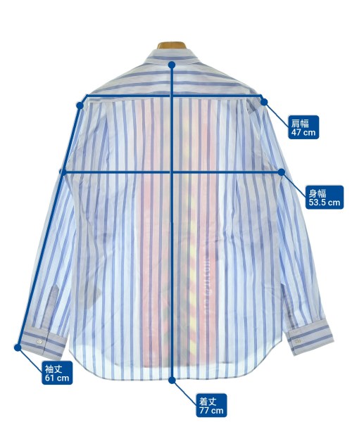 COMME des GARCONS SHIRT（コムデギャルソンシャツ）カジュアルシャツ 青 サイズ:S メンズ/2200693393023