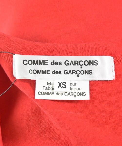 COMME des GARCONS COMME des GARCONS（コムデギャルソンコムデギャルソン）Tシャツ・カットソー 赤 サイズ:XS レディース/2200553397154