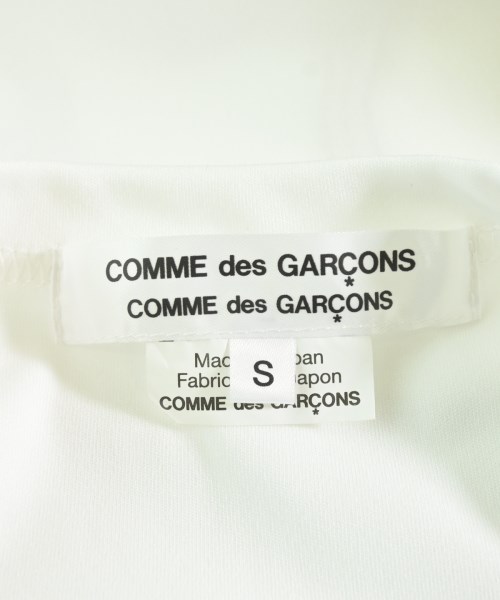 COMME des GARCONS COMME des GARCONS（コムデギャルソンコムデギャルソン）Tシャツ・カットソー 白 サイズ:S レディース/2200554075082