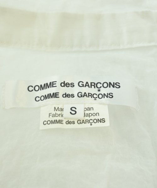 COMME des GARCONS COMME des GARCONS（コムデギャルソンコムデギャルソン）ブラウス 白 サイズ:S レディース/2200556186243