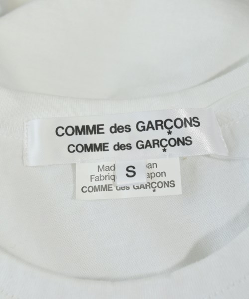COMME des GARCONS COMME des GARCONS（コムデギャルソンコムデギャルソン）Tシャツ・カットソー 白 サイズ:S レディース/2200561987088