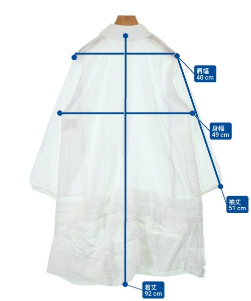 COMME des GARCONS COMME des GARCONS（コムデギャルソンコムデギャルソン）ワンピース 白 サイズ:XS レディース/2200620774079