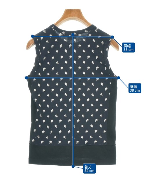 COMME des GARCONS COMME des GARCONS（コムデギャルソンコムデギャルソン）Tシャツ・カットソー 紺 サイズ:XS レディース/2200620628143