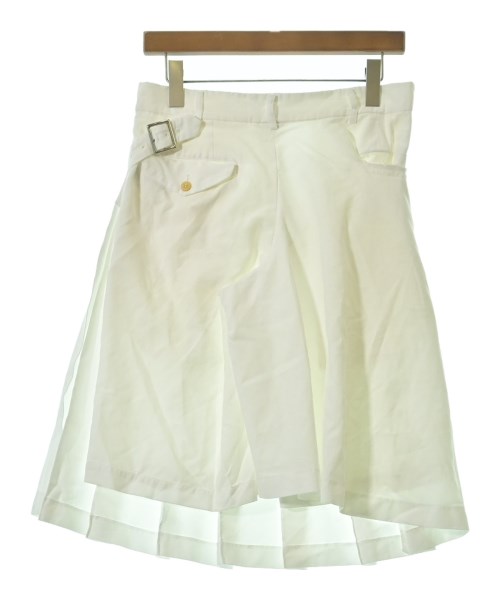 COMME des GARCONS COMME des GARCONS（コムデギャルソンコムデギャルソン）ショートパンツ 白 サイズ:S レディース/2200617444060