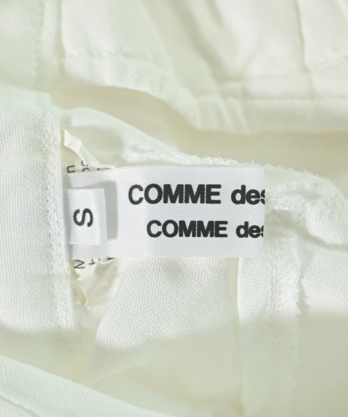 COMME des GARCONS COMME des GARCONS（コムデギャルソンコムデギャルソン）ショートパンツ 白 サイズ:S レディース/2200617444060