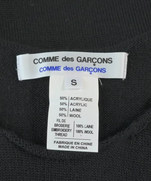 COMME des GARCONS COMME des GARCONS（コムデギャルソンコムデギャルソン）ニット・セーター 黒 サイズ:S レディース/2200634553028