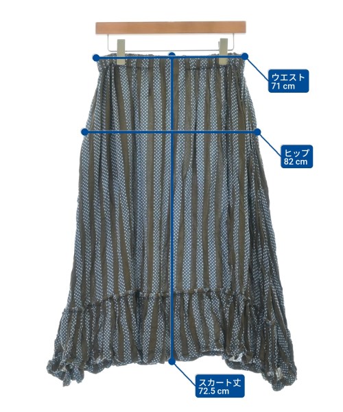 COMME des GARCONS COMME des GARCONS（コムデギャルソンコムデギャルソン）ロング・マキシ丈スカート 紺 サイズ:M レディース/2200618104017