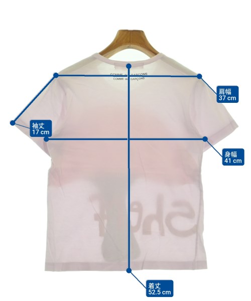 COMME des GARCONS COMME des GARCONS（コムデギャルソンコムデギャルソン）Tシャツ・カットソー ピンク サイズ:-(S位) レディース/2200636837249