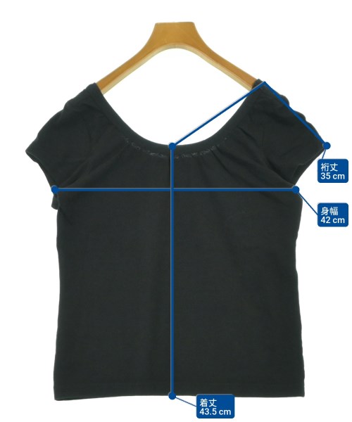 COMME des GARCONS COMME des GARCONS（コムデギャルソンコムデギャルソン）Tシャツ・カットソー 黒 サイズ:S レディース/2200637428064
