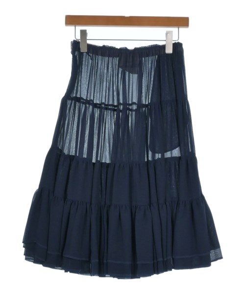 COMME des GARCONS COMME des GARCONS（コムデギャルソンコムデギャルソン）ひざ丈スカート 紺 サイズ:SS レディース/2200620194044
