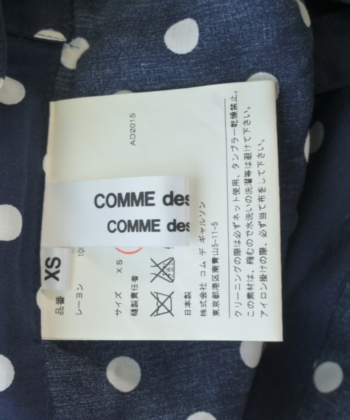 COMME des GARCONS COMME des GARCONS（コムデギャルソンコムデギャルソン）ワンピース 紺 サイズ:XS レディース/2200623423035