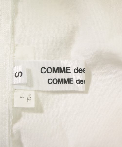 COMME des GARCONS COMME des GARCONS（コムデギャルソンコムデギャルソン）Tシャツ・カットソー 白 サイズ:S レディース/2200638800050