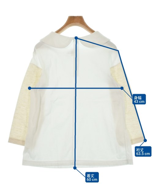 COMME des GARCONS COMME des GARCONS（コムデギャルソンコムデギャルソン）Tシャツ・カットソー 白 サイズ:S レディース/2200638800050