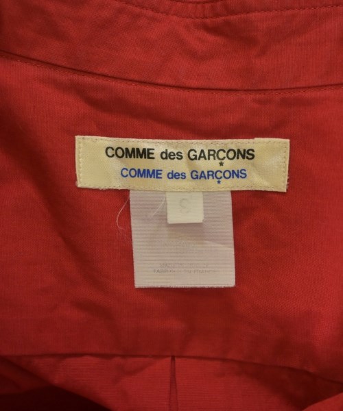 COMME des GARCONS COMME des GARCONS（コムデギャルソンコムデギャルソン）カジュアルシャツ 赤 サイズ:S レディース/2200639027043