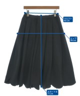 COMME des GARCONS COMME des GARCONS（コムデギャルソンコムデギャルソン）ひざ丈スカート 黒 サイズ:XS レディース/2200623976036