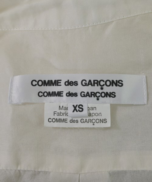 COMME des GARCONS COMME des GARCONS（コムデギャルソンコムデギャルソン）カジュアルシャツ 白 サイズ:XS レディース/2200623976050