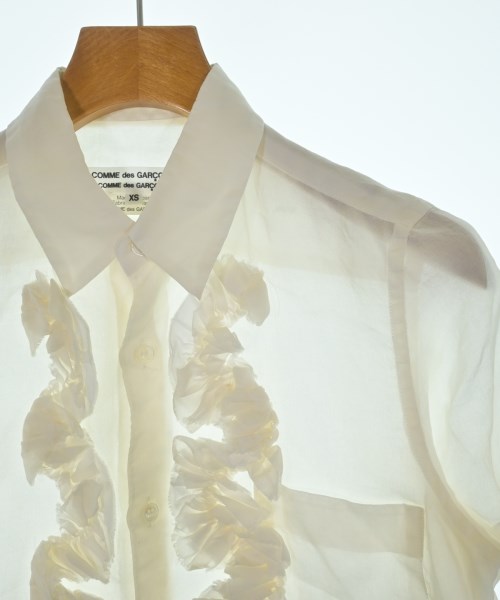 COMME des GARCONS COMME des GARCONS（コムデギャルソンコムデギャルソン）カジュアルシャツ 白 サイズ:XS レディース/2200623976050