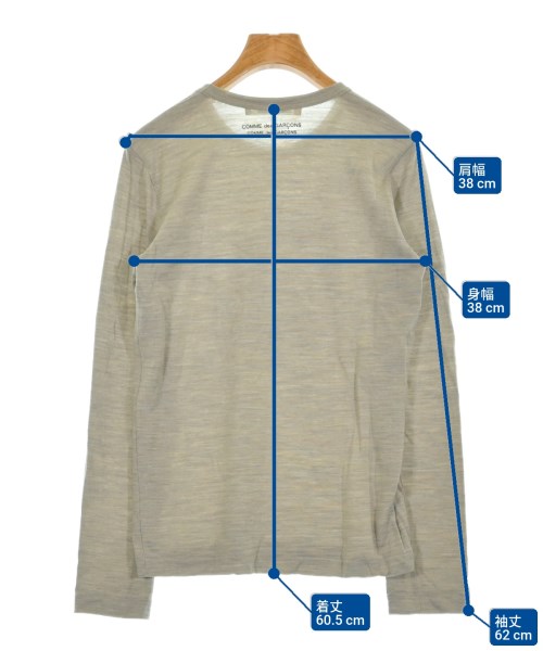 COMME des GARCONS COMME des GARCONS（コムデギャルソンコムデギャルソン）ニット・セーター ベージュ サイズ:-(M位) レディース/2200624932048