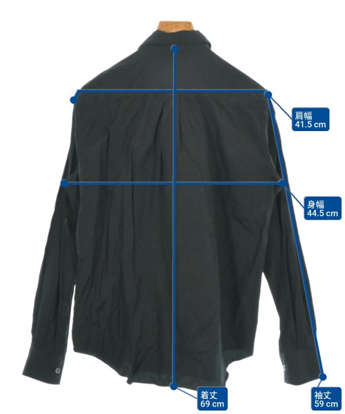COMME des GARCONS COMME des GARCONS（コムデギャルソンコムデギャルソン）カジュアルシャツ 黒 サイズ:M レディース/2200640275020