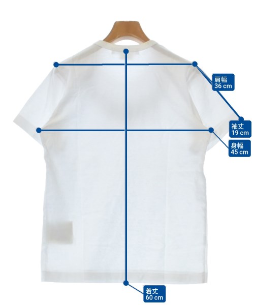 COMME des GARCONS COMME des GARCONS（コムデギャルソンコムデギャルソン）Tシャツ・カットソー 白 サイズ:M レディース/2200640430092
